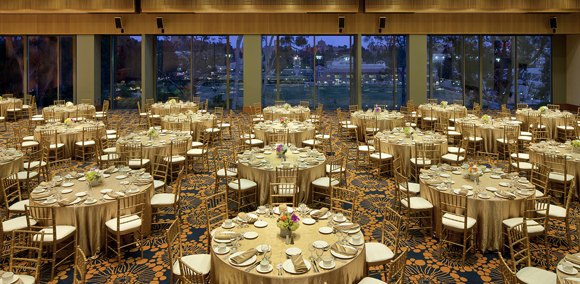 World class conference venues and catering is available for our guests at UCLA