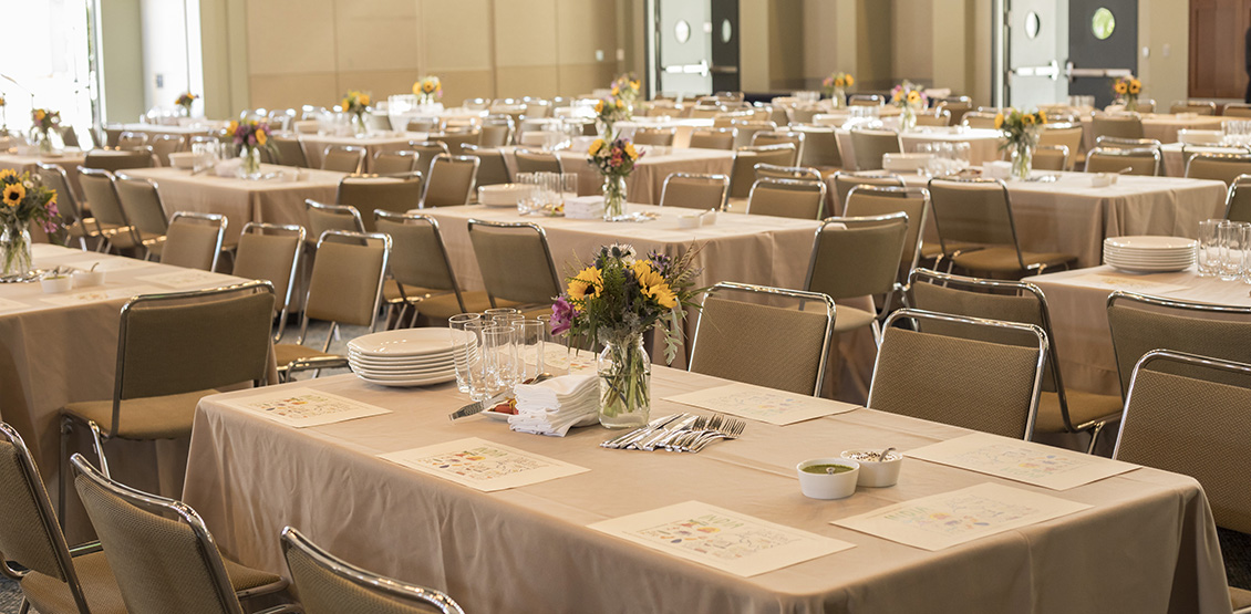 World class conference venues and catering is available for our guests at UCLA