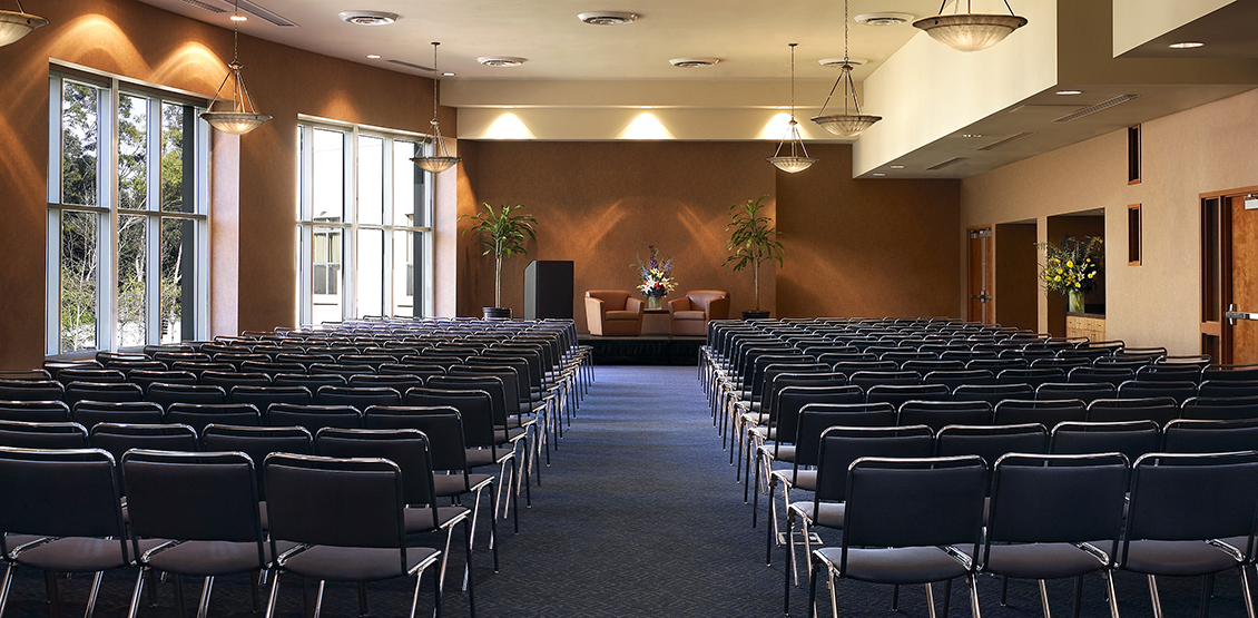 World class conference venues and catering is available for our guests at UCLA