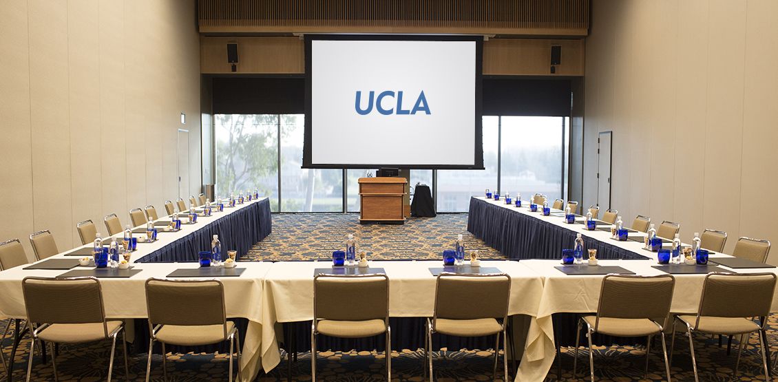 World class conference venues and catering is available for our guests at UCLA