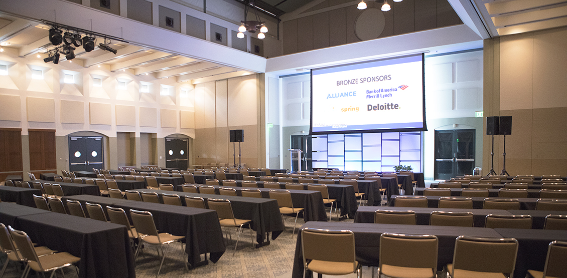 World class conference venues and catering is available for our guests at UCLA