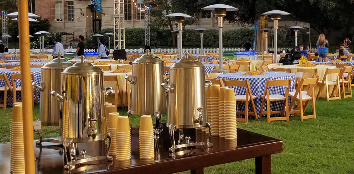 World class conference venues and catering is available for our guests at UCLA
